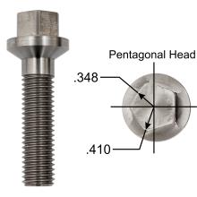 Manhole cover bolts and wrenches